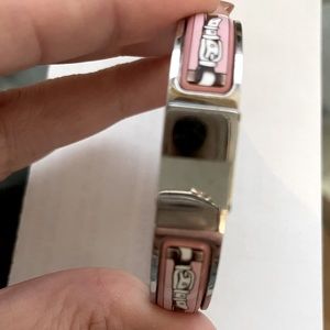 HERMES Clic Clac Enamel Bracelet